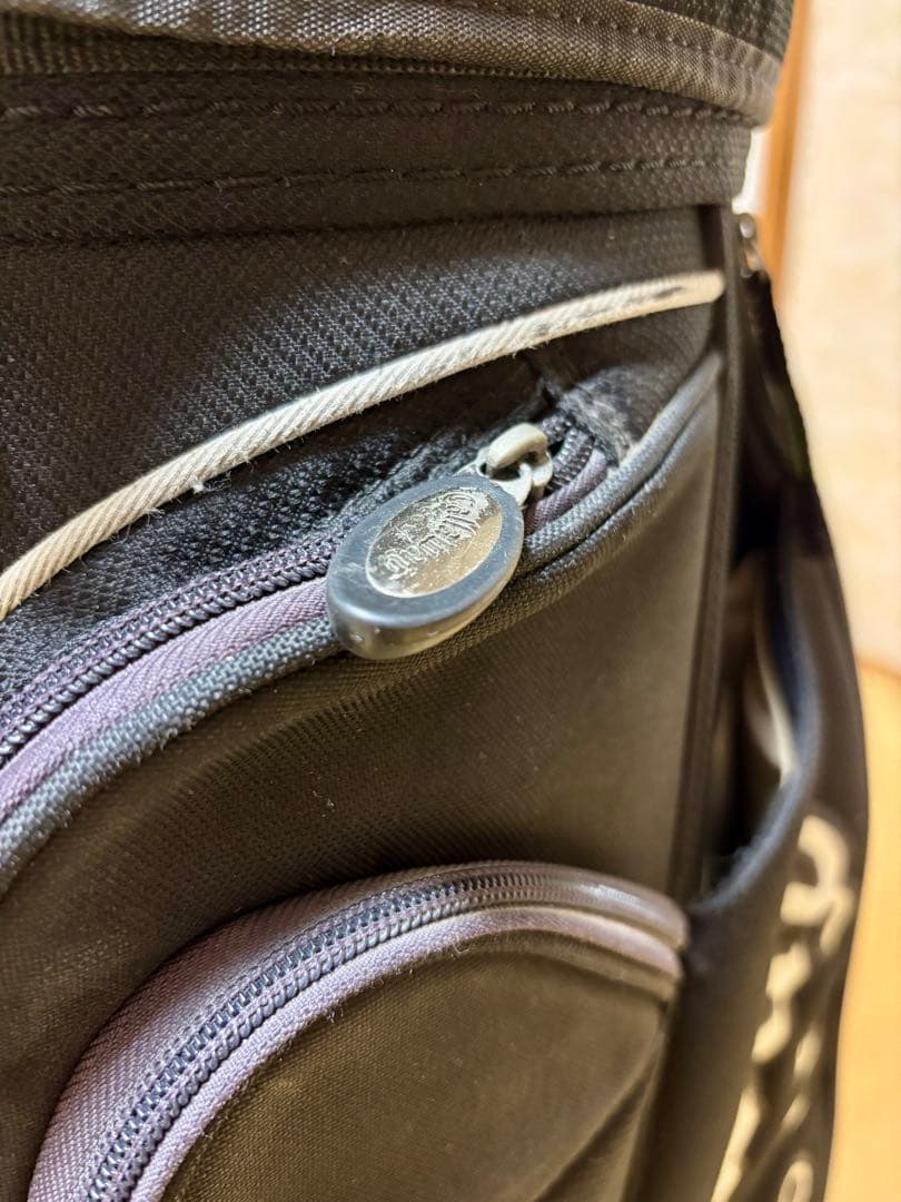 澤*蒼様 レトロ Callaway BIG BERTHA キャディバッグ　ブラッ