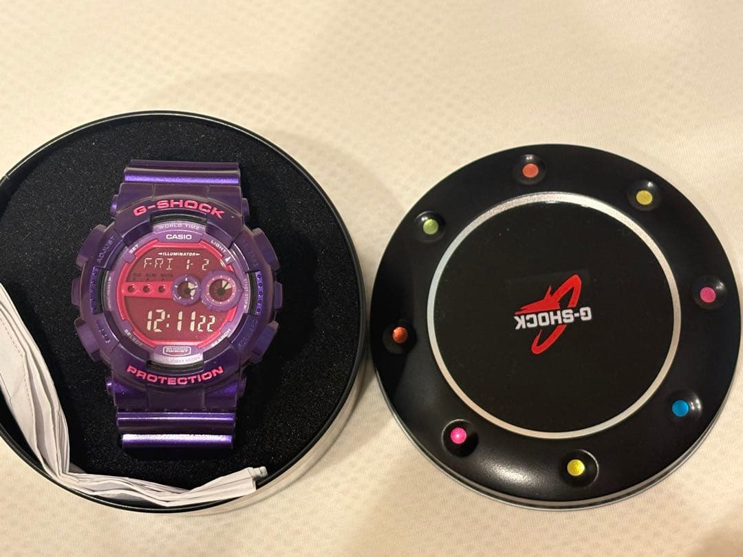 G-SHOCK CASIO パープル 腕時計