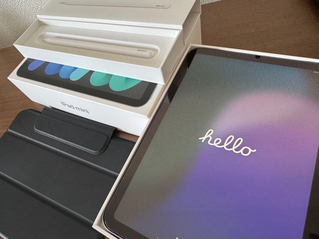 iPad mini （第6世代）+ Apple Pencil （第2世代）
