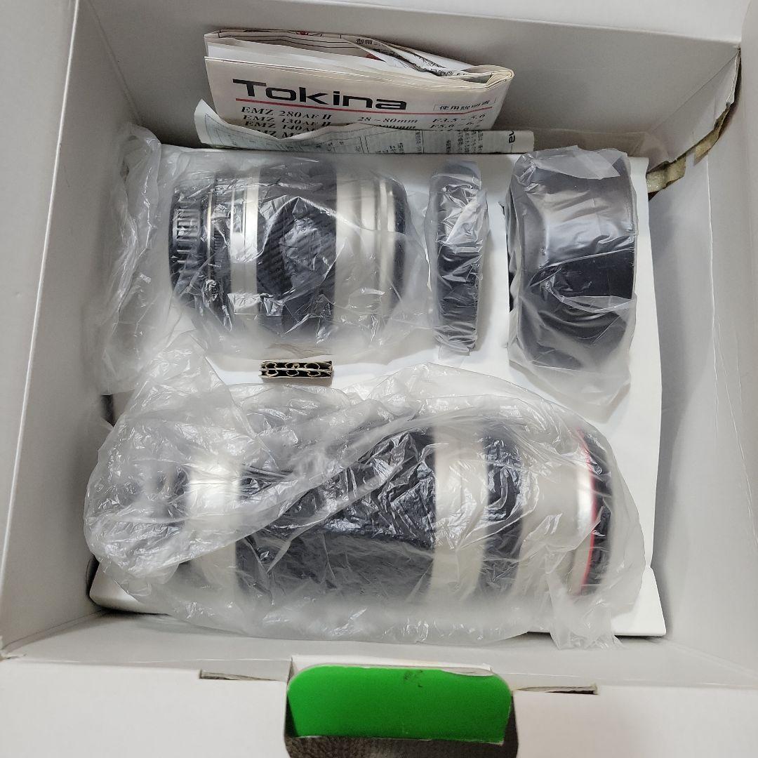 Tokina AFレンズ 2本セット 28-80mm 100-400mmシルバー