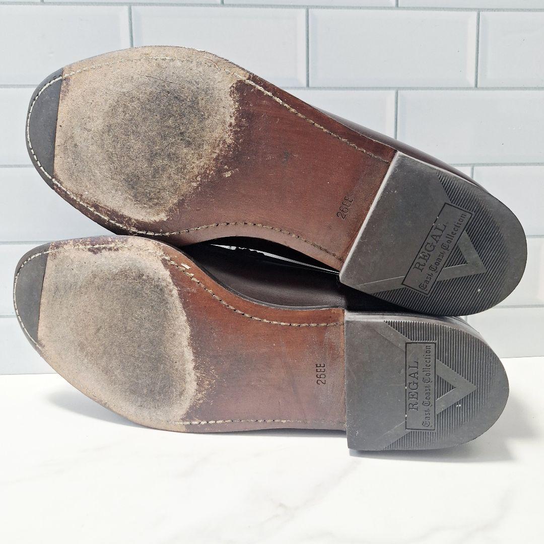 REGAL リーガル イーストコレクション コブラヴァンプ ローファー 26 茶