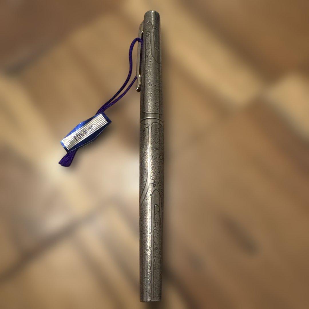 M*i様 PLATINUM万年筆リビエール蝕刻