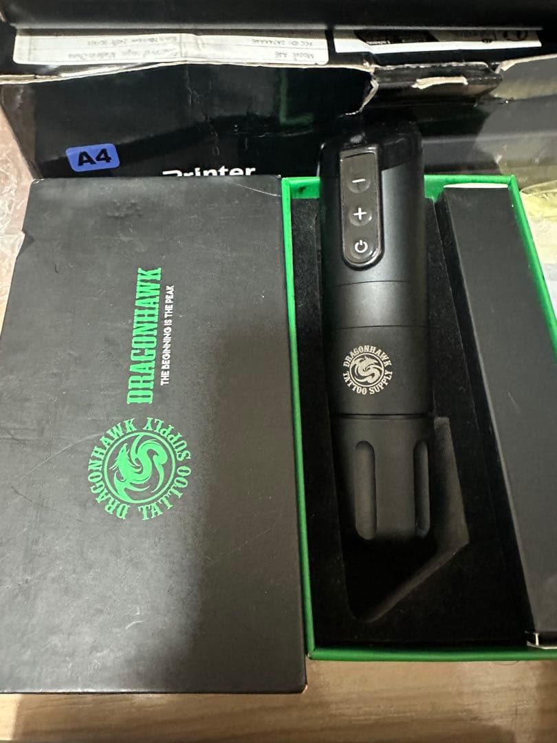 Dragonhawk タトゥーマシン　サーマルプリンターフィクスキン等セット