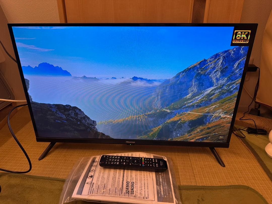 極美品2021年製！ハイセンス hisense 32型　テレビ 32A30G