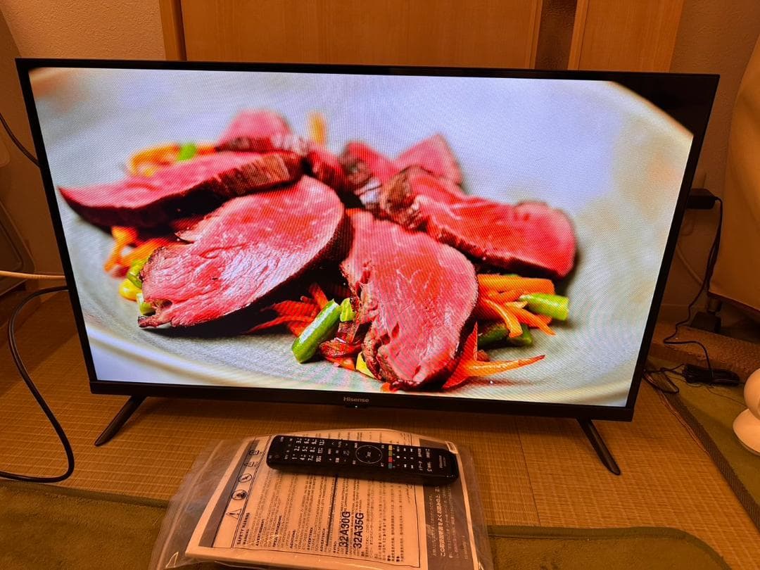極美品2021年製！ハイセンス hisense 32型　テレビ 32A30G