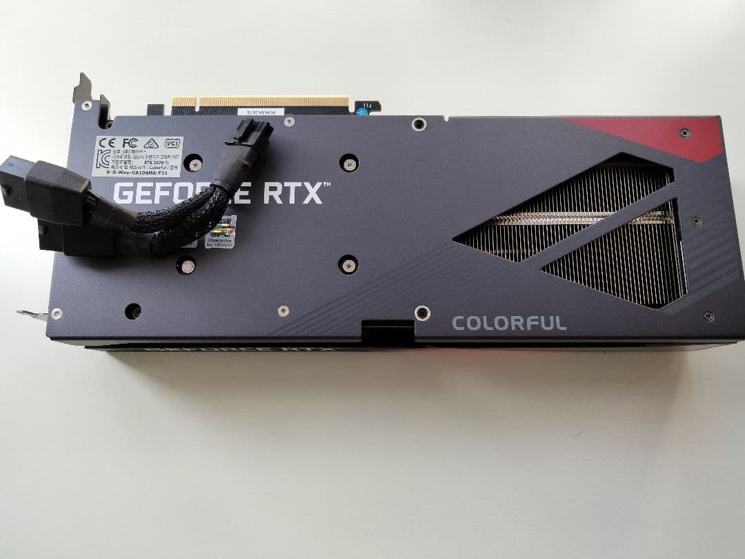グラフィックボード・グラボ・ビデオカード Geforce RTX 3070Ti COLORFUL