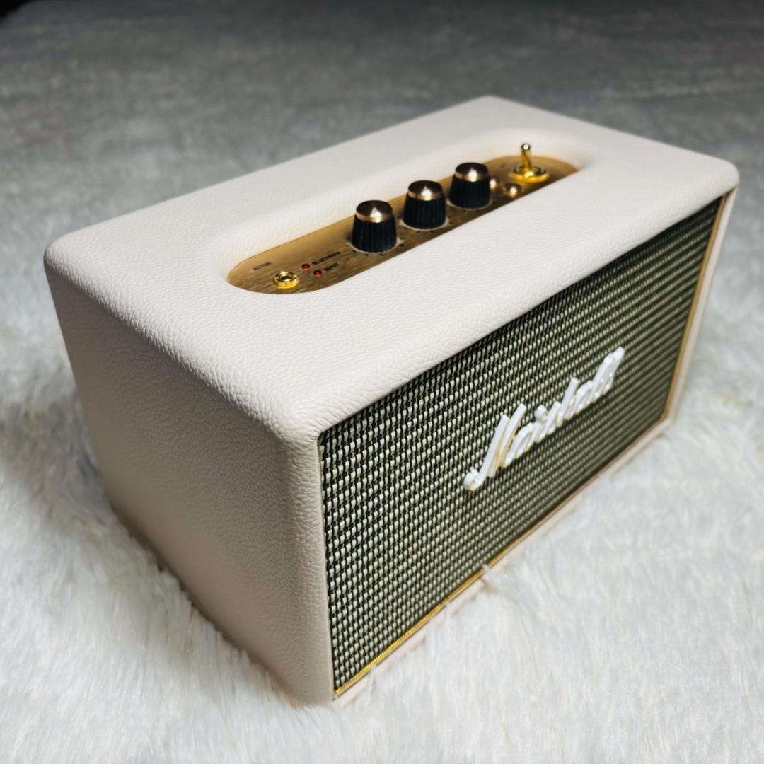【美品】Marshall Bluetoothspeaker ACTON クリーム