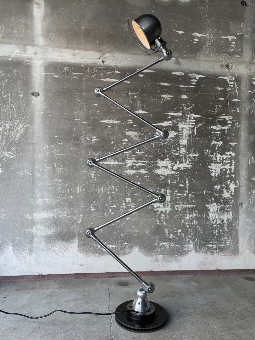 希少極上！電球付き　JIELDE 6 bras ジェルデ アンティーク　ランプ