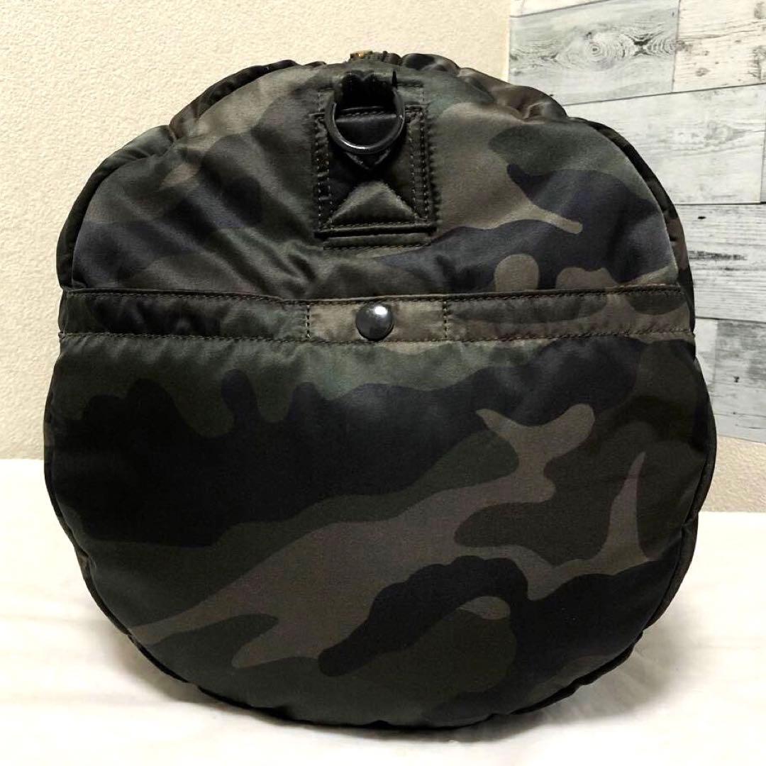 超美品✨激レア 30周年ポータータンカー ボストンバッグ2wayカモフラグリーン