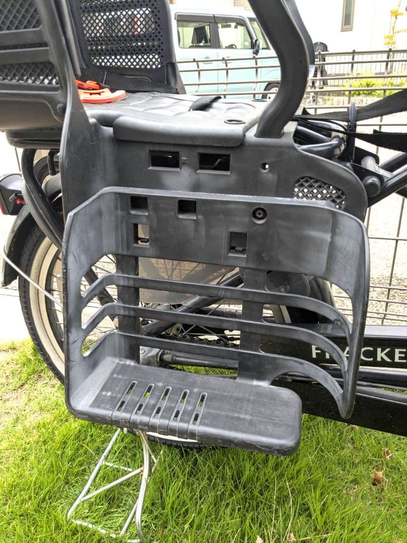 ちえ　FRACKERS チャイルドシート付き自転車