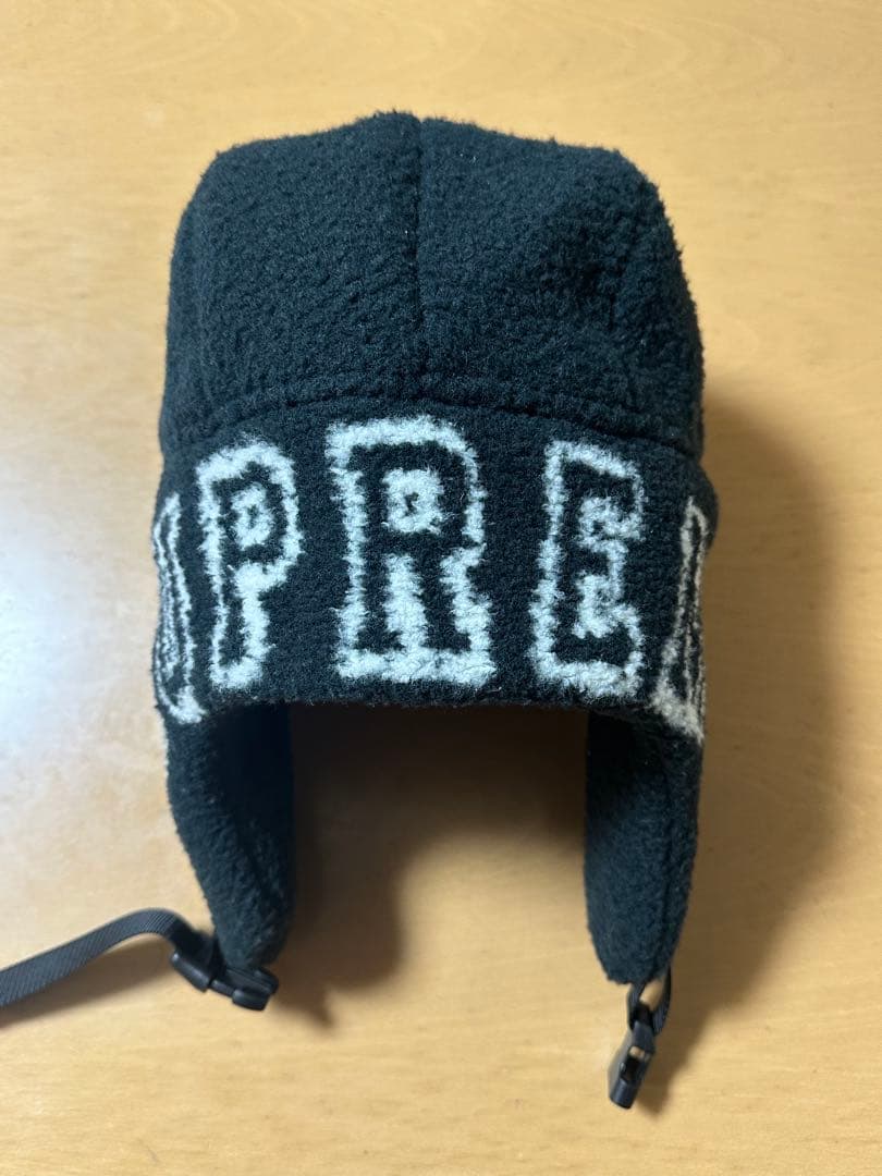 帽子 Supreme 23FW Shearling Trooper Black