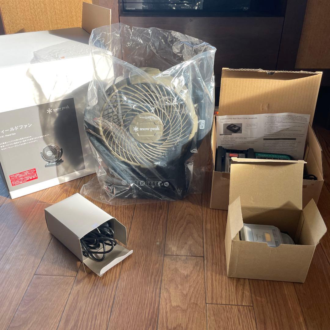  peak 扇風機 DC18RC 充電器付き
