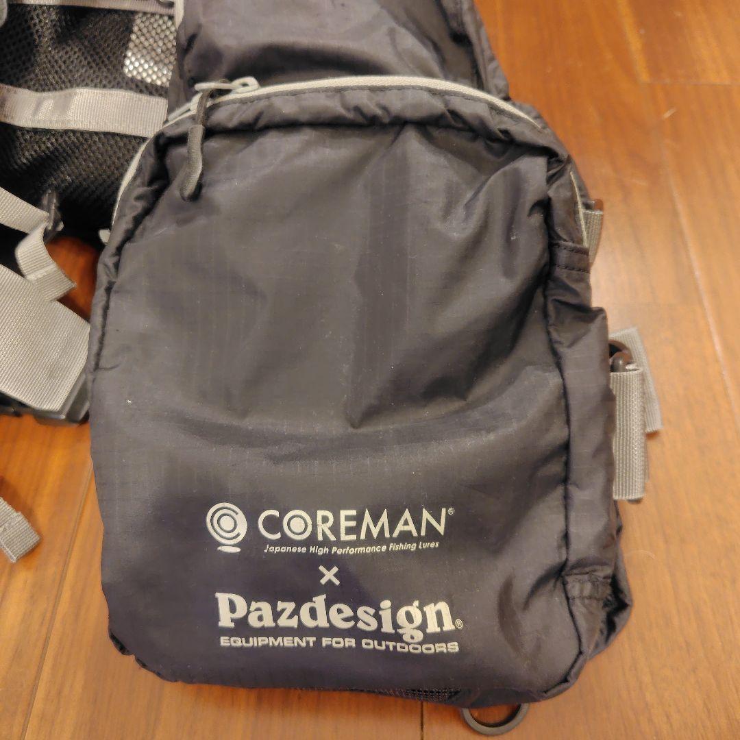 Coreman x Pazdesign スーパーライトベスト ブラック