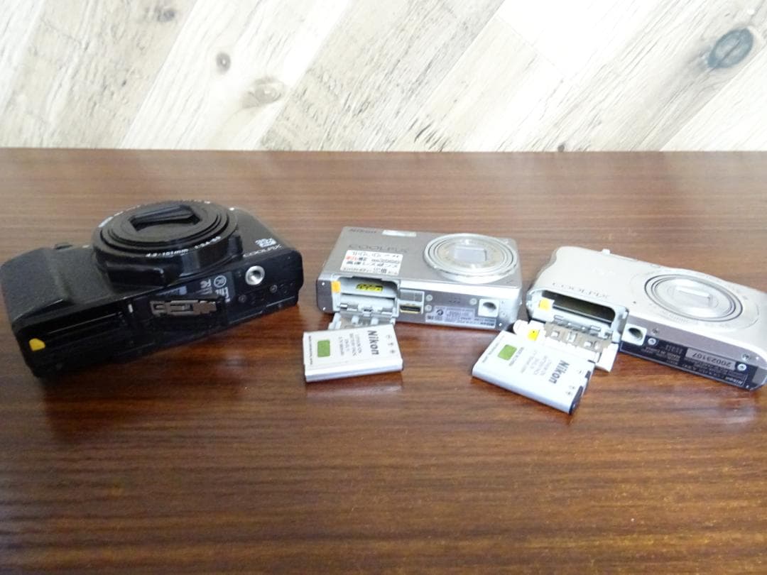 阪018 ニコン COOLPIX 3点 まとめ売り A900 A300 S550