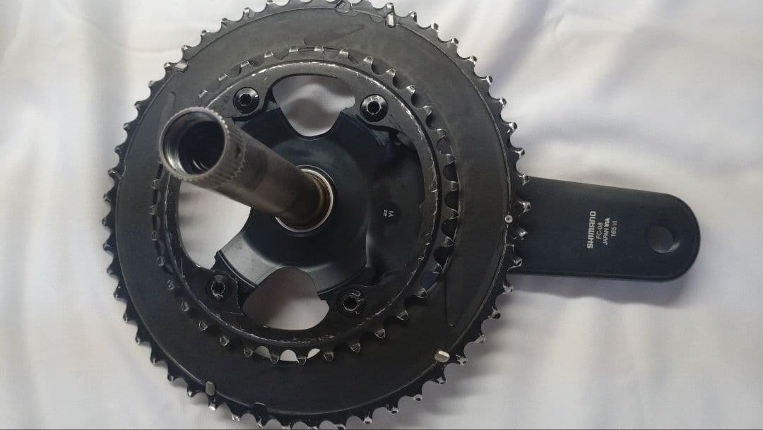 ULTEGRA FC-08 クランクセット 165mm ブラック 52-36