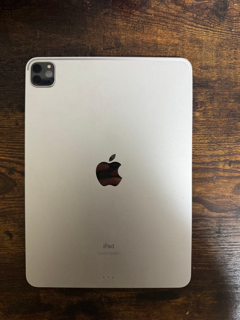 M2 iPad pro （2022）第4世代 シルバー 本体　箱無し