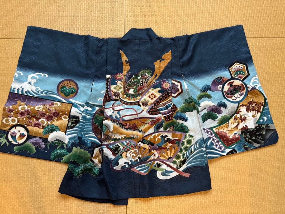 りん　　　七五三 羽織・袴セット 一式（小さめさん）直ぐに着られます