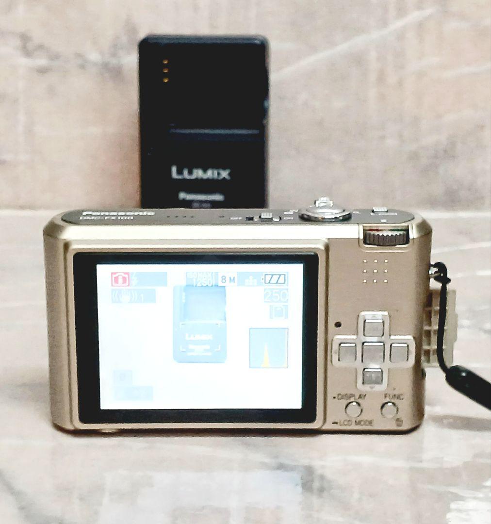 Panasonic　デジカメ　　DMC-FX100-N ゴールド