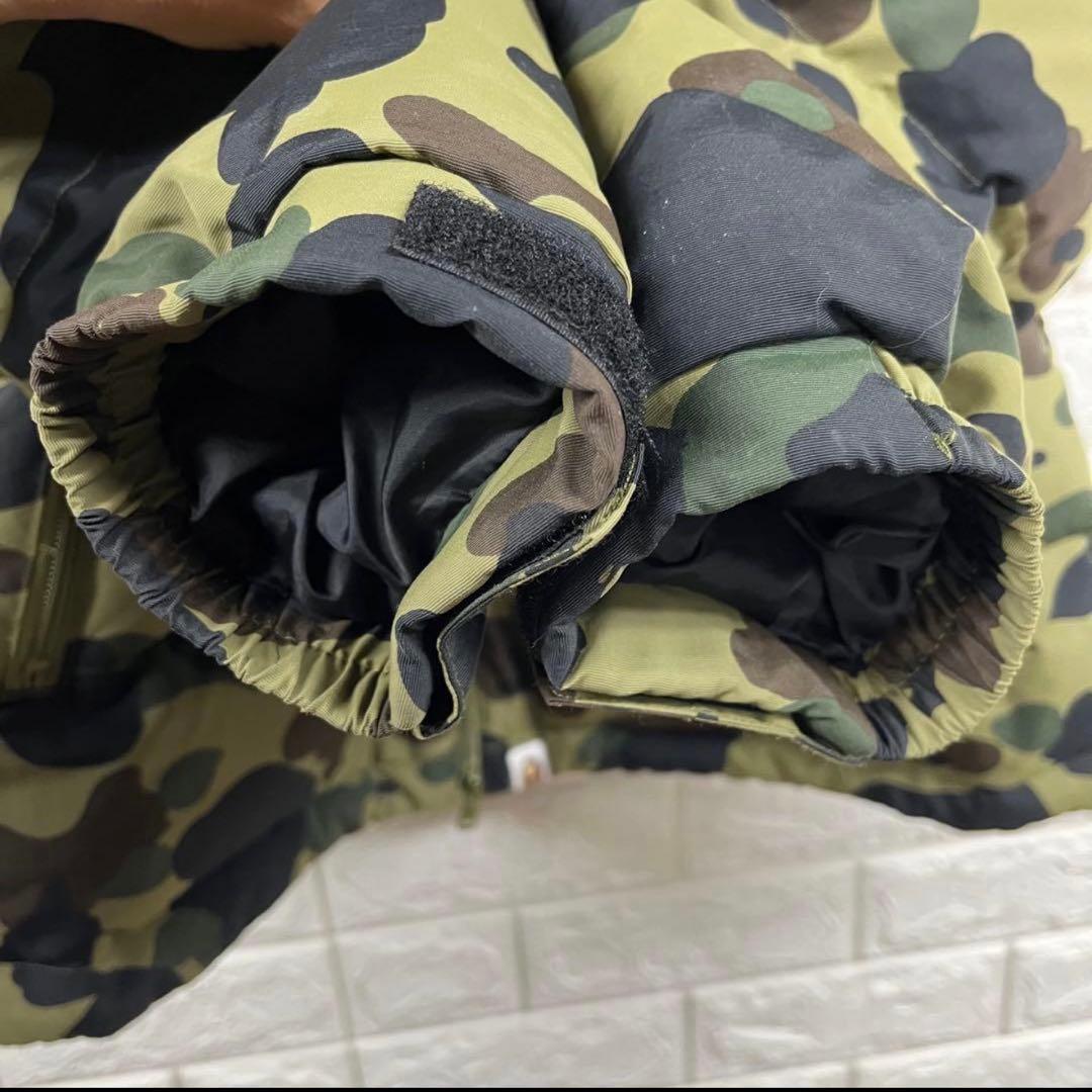 【A BATHING APE】1st BAPE camo ダウンジャケット XL