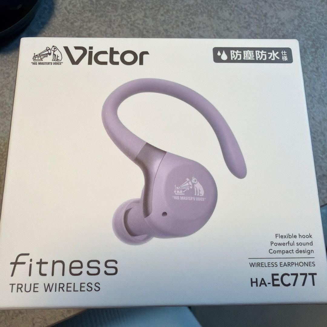 【新品未使用】JVCケンウッド Victor HA-EC77T パープル
