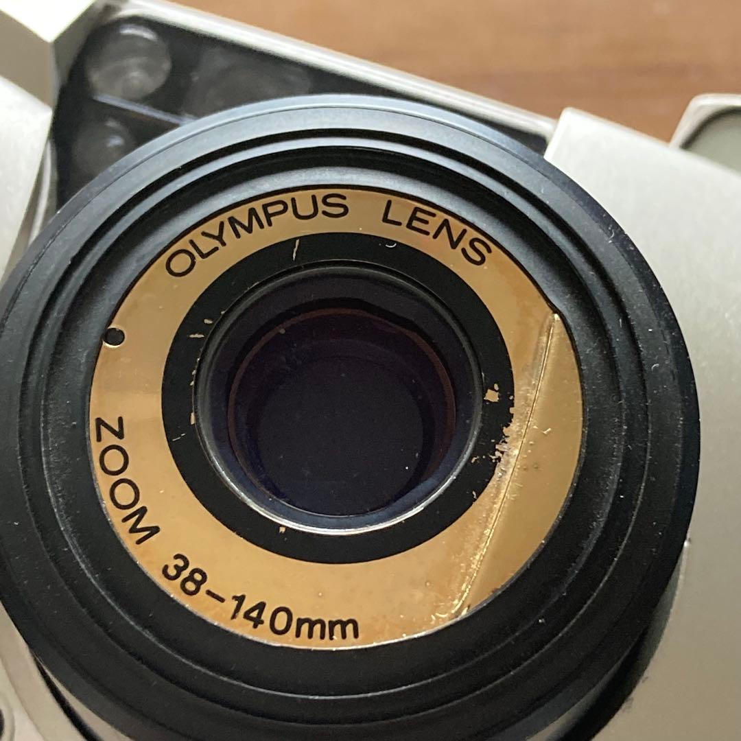 OLYMPUS μ ZOOM 140 VF シルバー フィルムカメラ