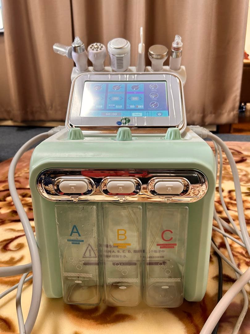 [まさやん]6 in 1 ハイドラフェイシャル美顔器