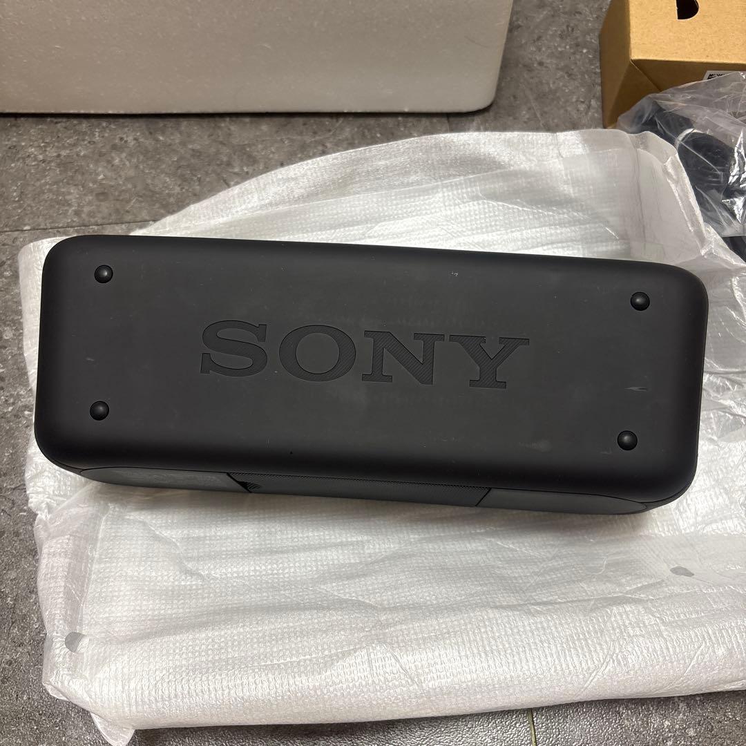 Sony SRS-XB40 ワイヤレスポータブルスピーカー（ブラック）