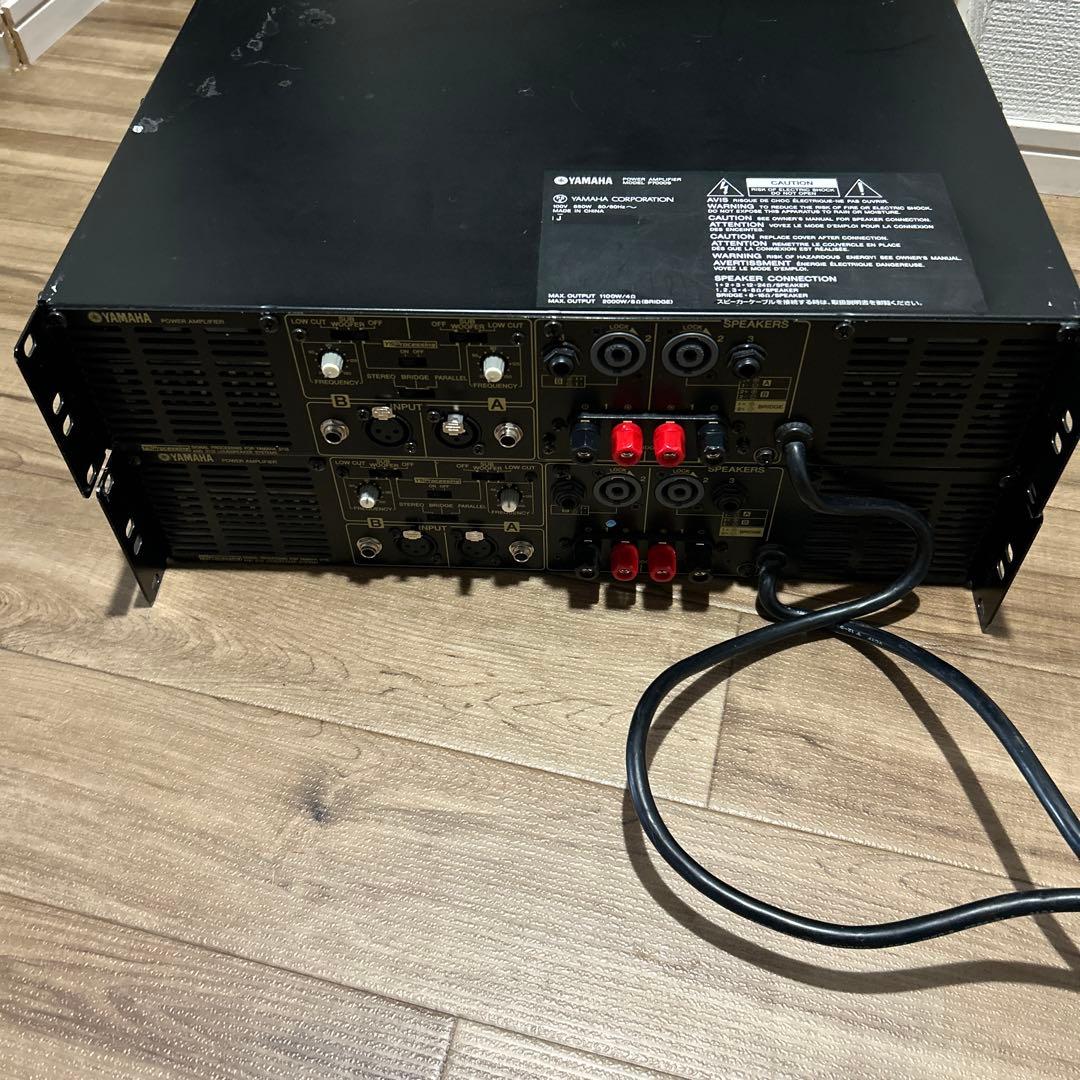 yamaha パワーアンプ　P7000S ジャンク品2台