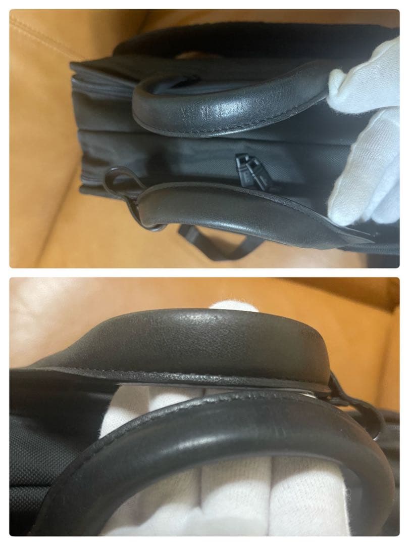 TUMI ナイロン.レザー　ビジネスバッグ　リュック　 3way A4収納　黒