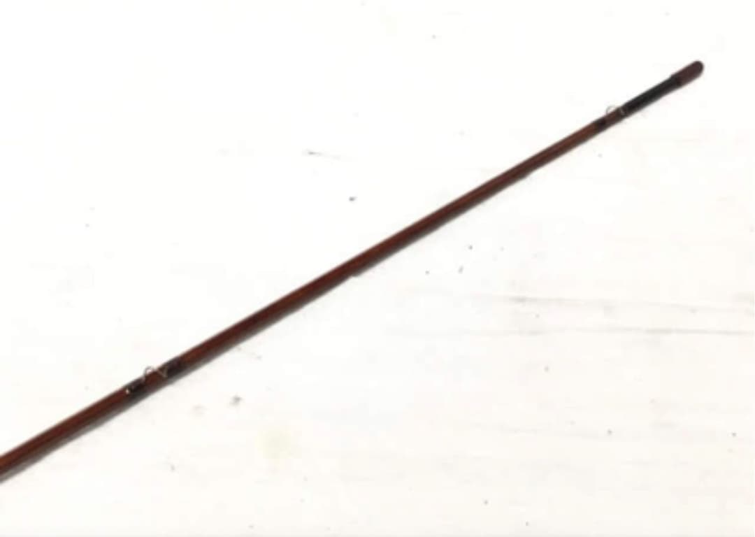 川連ロッド　７７３－Ｓ　2ティップ　アルミケース付新品　渋谷直人　バンブーロッド