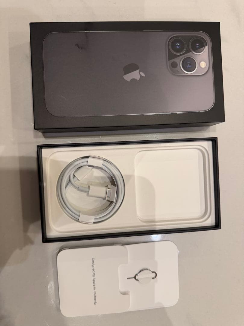 iPhone 13pro 超美品 512GB グラファイト 付属品完備 即発送