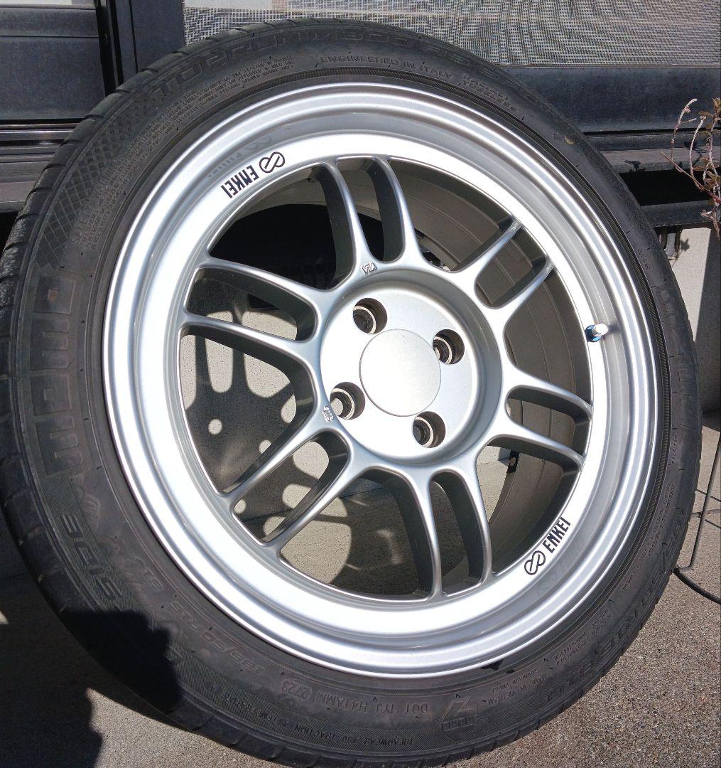 エンケイRPF1 16インチ　7j　PCD100　4穴　+35 +43　2本ずつ