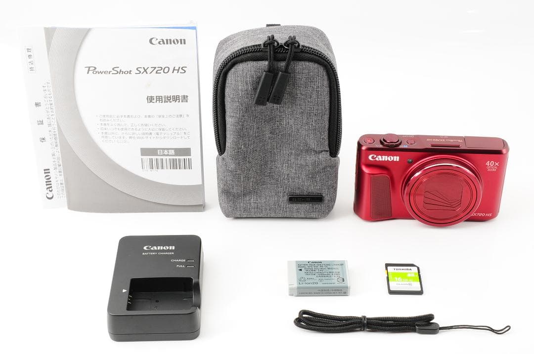 [ほぼ新品] キャノン Canon PowerShot SX720 HS