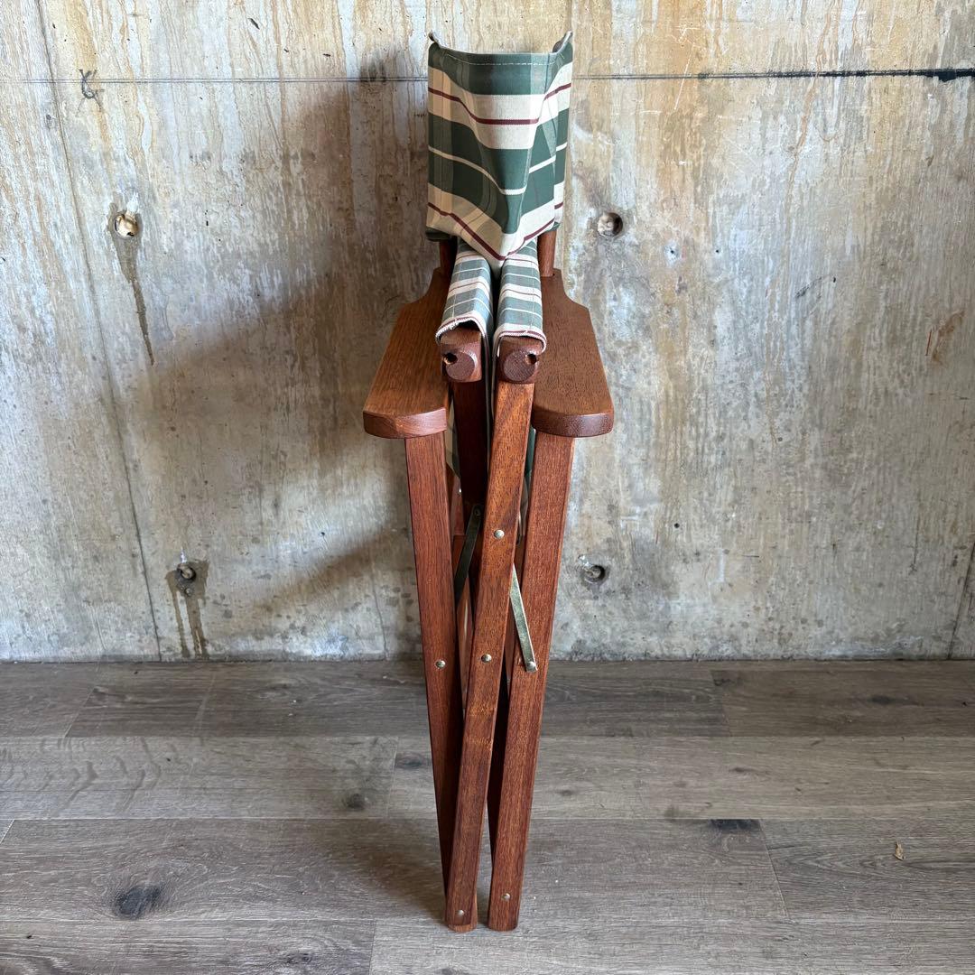 SOU WESTER ヴィンテージ ディレクターズチェア　チーク材　②