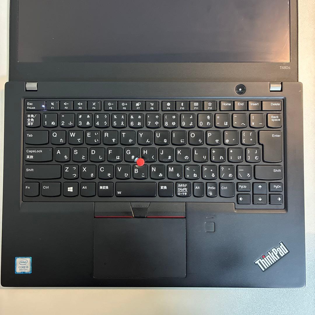 ThinkPad T480s（i5/24GB/128GB FHDタッチ）