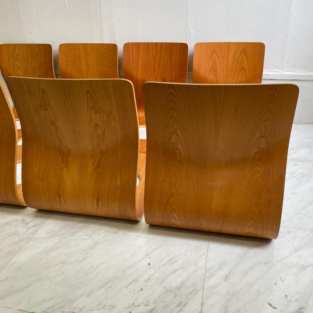 天童木工 Tendo 座椅子 木製 座椅子 藤森健次デザイン 8セット 美品