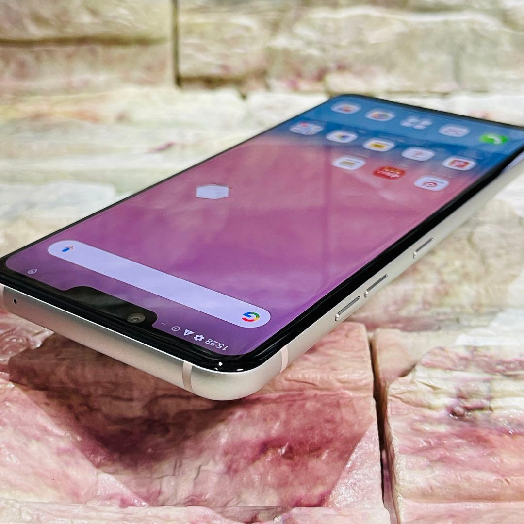 美品 SIMフリー LG style3 L-41A 64GB ホワイト電池良好