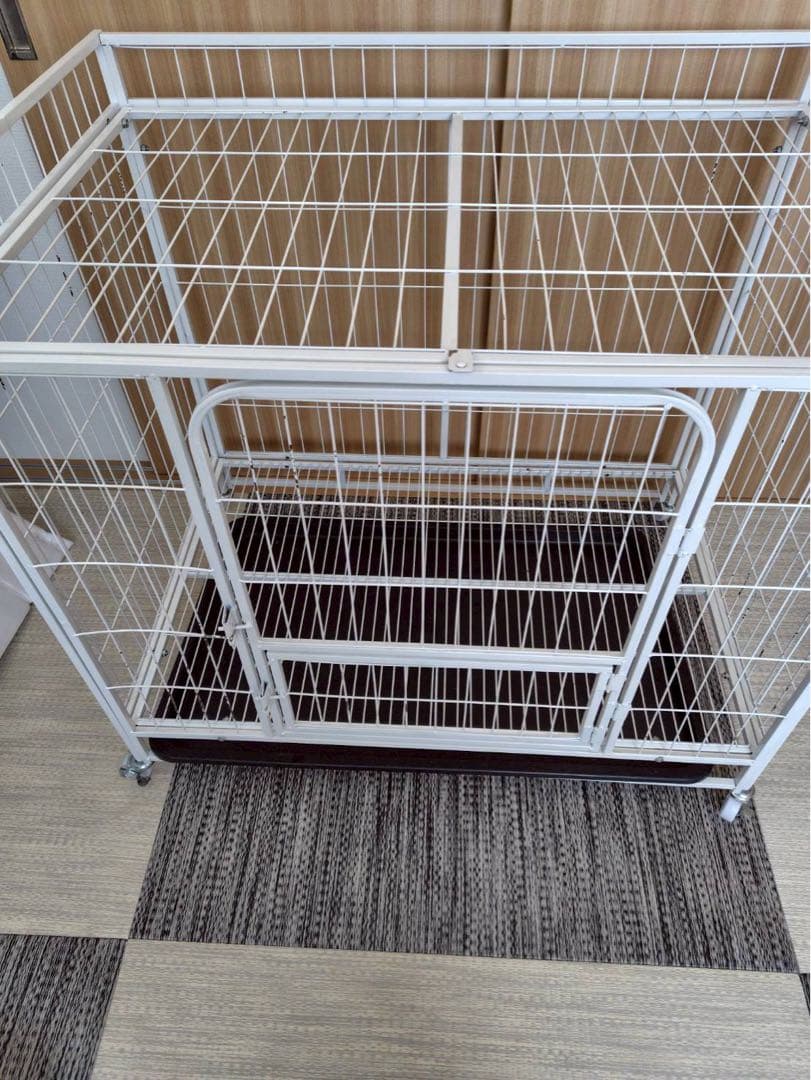 犬 ゲージ 屋根付き キャスター付き 犬 ゲージ 犬小屋 多頭飼い うさぎ