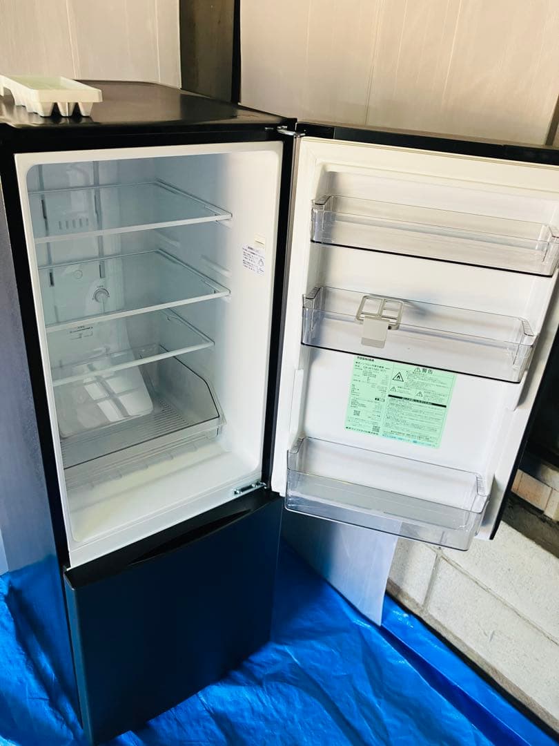 6r7 美品 TOSHIBA 東芝 冷蔵庫 GR-W15BS(KT) 2024年