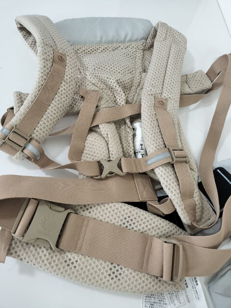 抱っこ紐 エルゴ オムニブリーズ サンドベージュ メッシュ