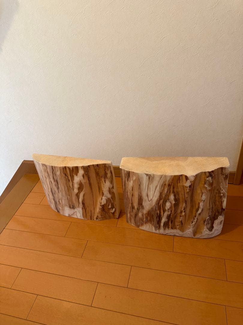 天然杉高級節なし中杢目テーブル　一枚板唯一無二‼️