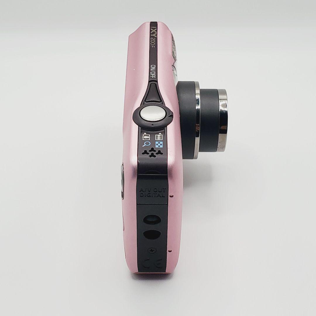 CANON デジカメ　IXY 200F PC1469 ピンク コンデジ