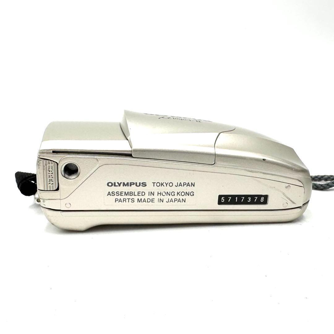 完動品 Olympus オリンパス mju ii 2 フィルムカメラ 単焦点