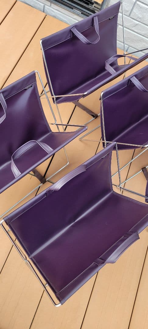 サキ R-357BR セルフワゴン レザースタイル PVC ブラウン ラゲッジ②