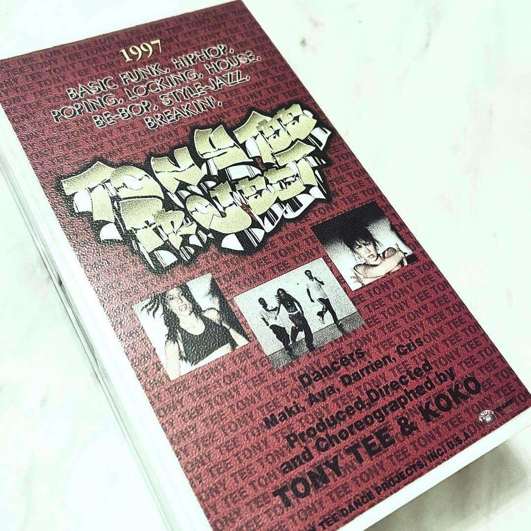 ビデオ ダンス 体幹リズムトレーニング TONYTEE ダンスメソッド 基礎応用