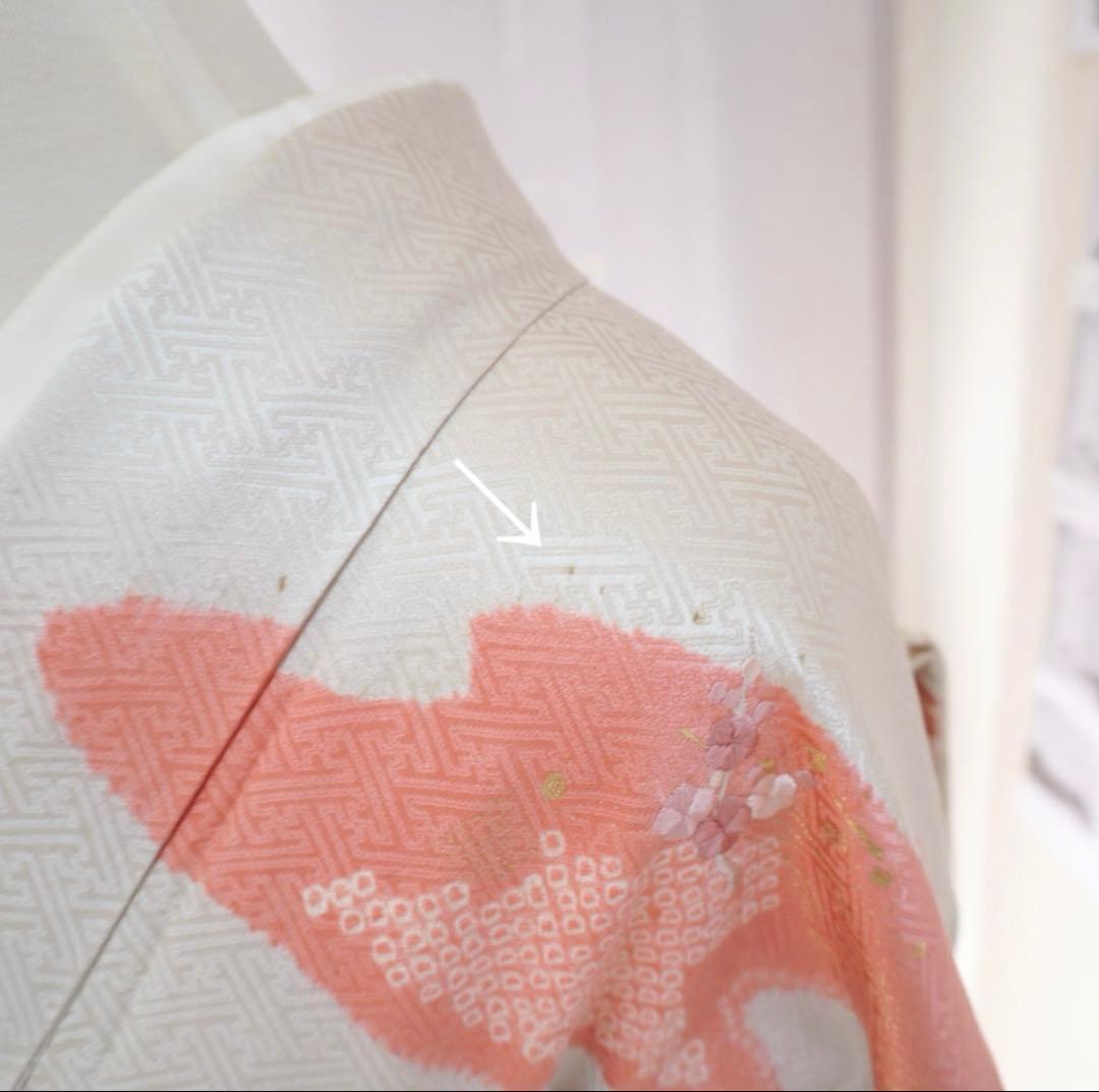 訪問着　4点フルセット 280B 正絹 七五三 お宮参り 結婚式