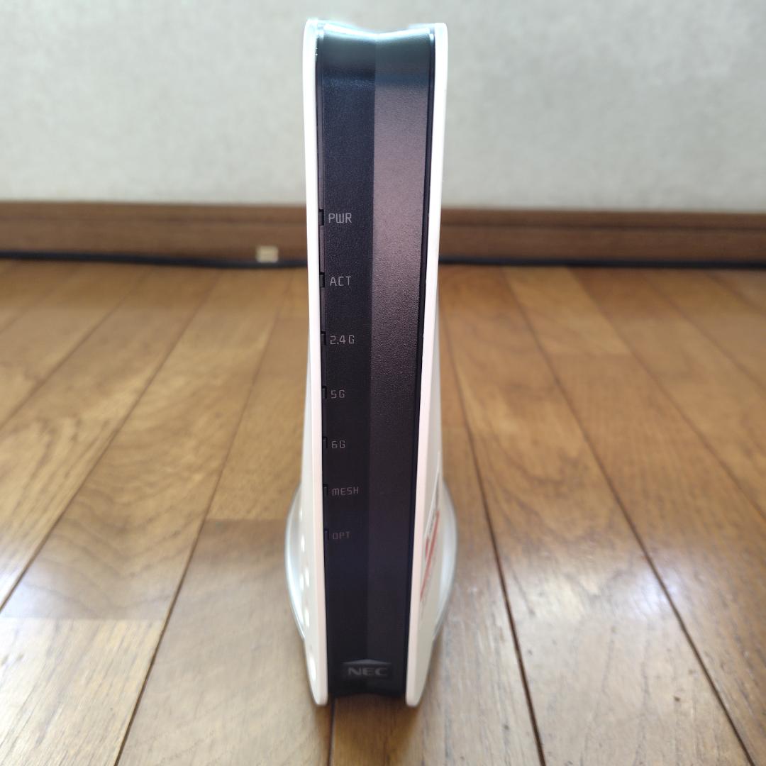 ②NEC Wi-Fi6E ルーター Aterm PA-WX11000T12