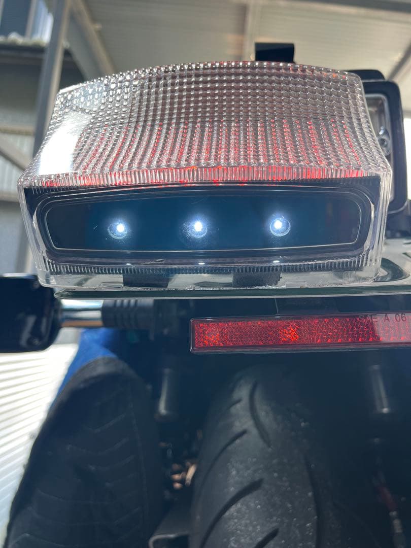 CB750 CB750RC42 NC31クリアテールレンズ LEDブレーキランプ