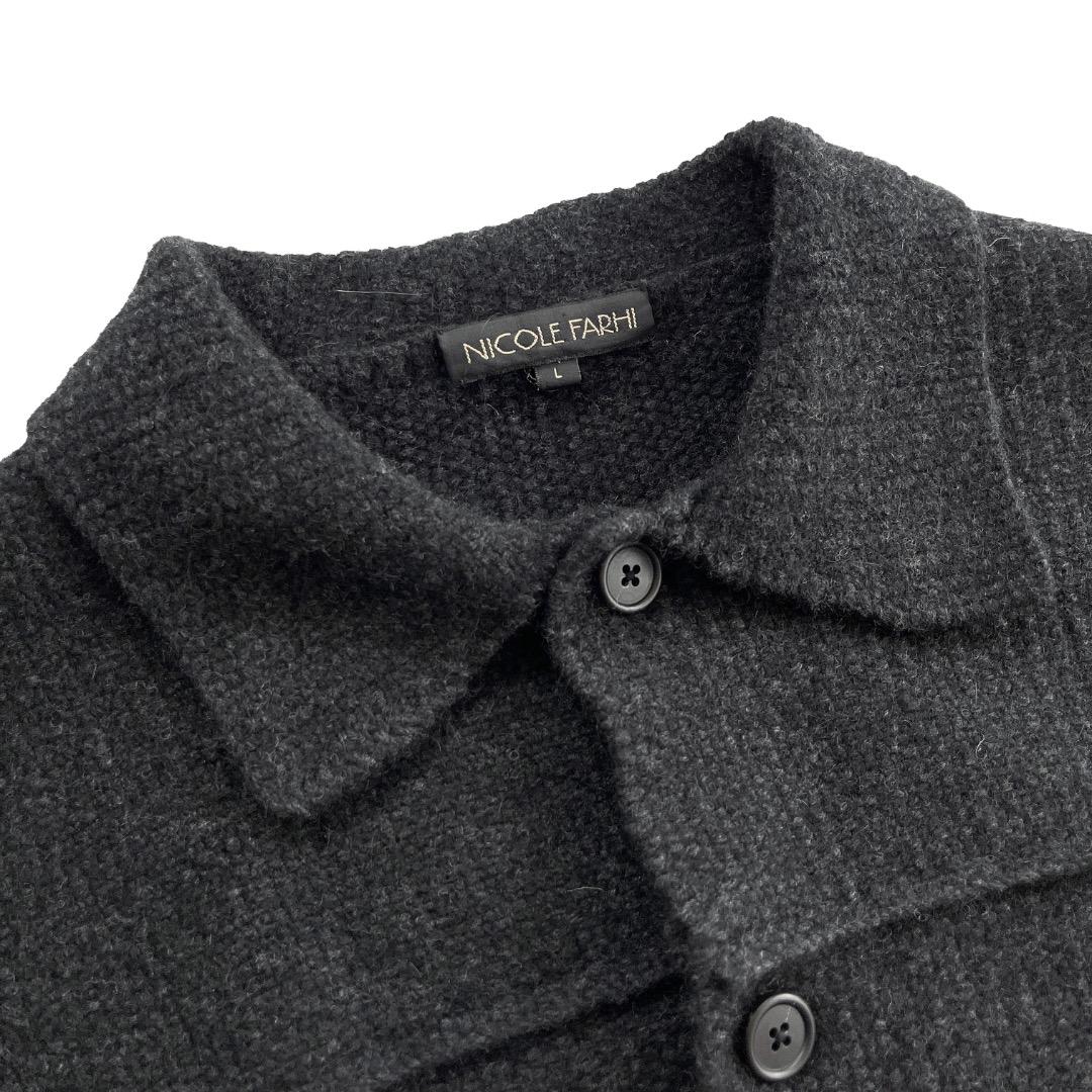 【Vintage】NICOLE FARHI トラッカージャケット L ウール