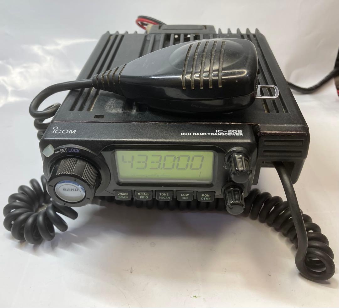 ☆IC-208D V/U 50/50W ハイパワー　新スプリアス　アイコム☆